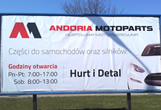 Baner reklamowy outdoor Brzozów